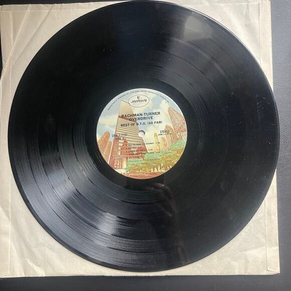 Bachman-Turner Overdrive Best of B.T.O "So Far" 1975 Mercury Vinyl LP - Picture 3 of 4